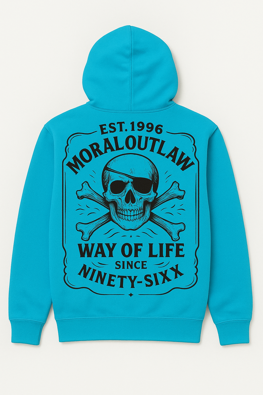 Moral Outlaw “Way of Life” Hoodie (Blue)